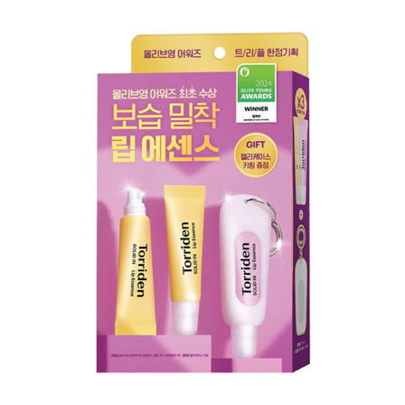 Torriden SOLID IN Lip Essence Triple Set, 1 sett