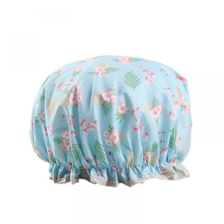 Duschmössor Dubbla Lager Badmössor Vattentäta Designade Satinfodrade Håller Håret Torrt