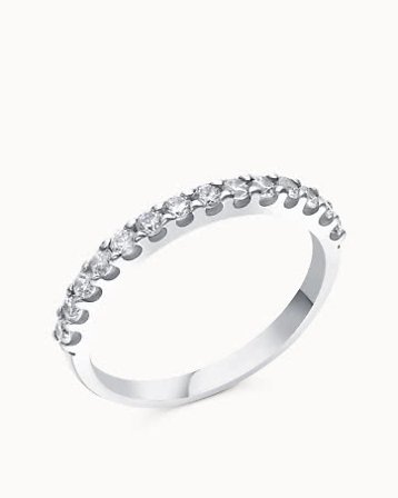 Eternity Ring Linda 18K White Gold - Engagement Rings & Wedding Rings from Vanbruun
