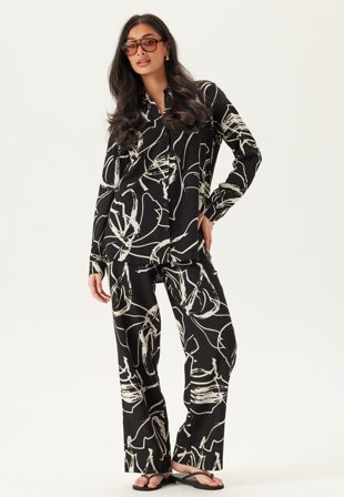 Object Collectors Item-Objsanne Aline Wide Pant Aop-34