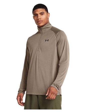 Under Armour Ua Tech 2.0 1/2 Zip - Brown - XXL