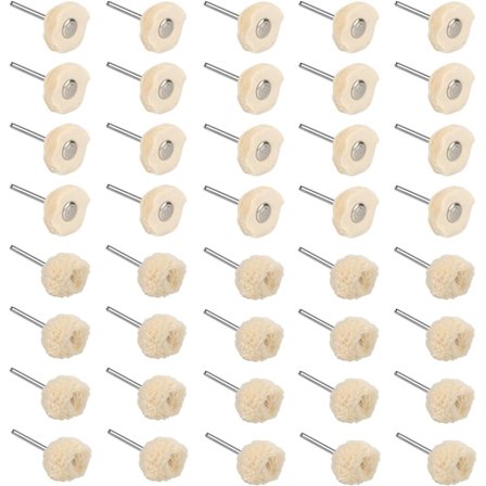 40 kpl puuvillaisia kiillotuslevyjä, kiillotustyyny korujen puhdistukseen N