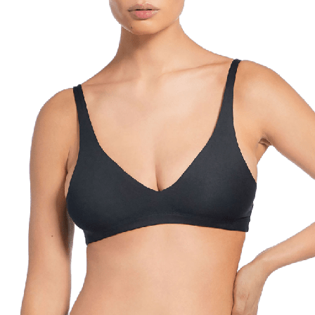 Bread & Boxers Triangle Bra Bh Dam Svart XS