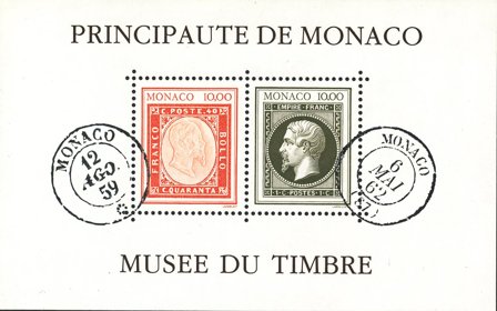 Monaco 1992 - Miniark YT 58 - Postfrisk