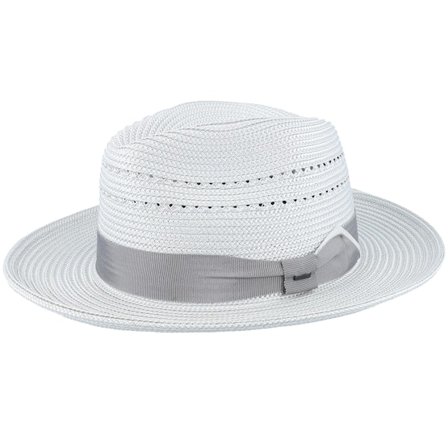 Bailey - Grigio straw Cappello - Eli Grey Straw Hat @ Hatstore