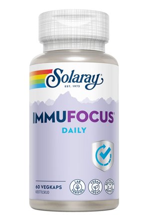 Solaray ImmuFocus Daily 60 veg. kaps., Helse & Madvarer, Kosttilskud, Immunforsvar