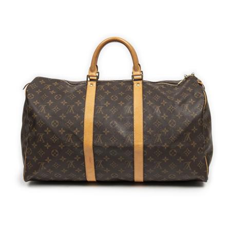 Louis Vuitton Vintage, Pre-owned bag Keepall 50 Bruin, Dames, Maat:ONE Size