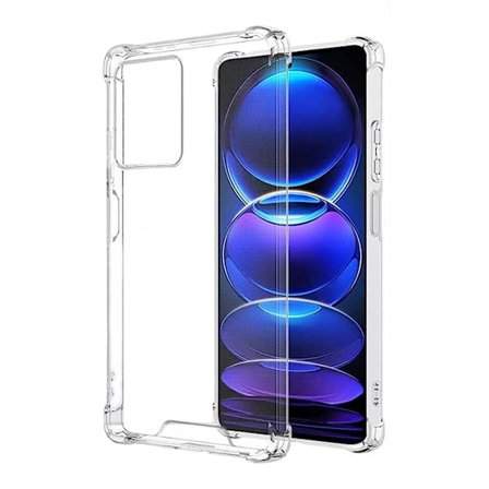 Xiaomi Redmi Note 12 Stöttåligt Mobilskal - Transparent