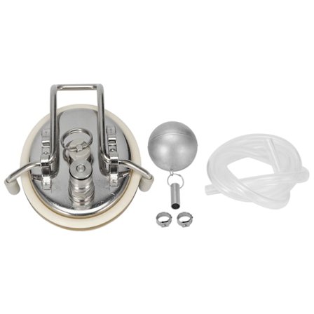 Rustfrit stål Homebrew Kulsyrelock med ølledning flydende kugle til Kegland Kegs