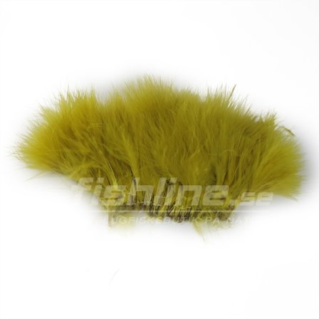 Marabou Strung - Yellow Olive