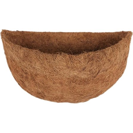 Hängande blomkruka foder Halvrund trädgård blomkruka foder (10 tum)