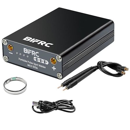 Bærbar håndholdt punktsvejser med 99 gear, justerbar batterisvejser, husholdningspunktsvejseudstyr til 18650-batteri