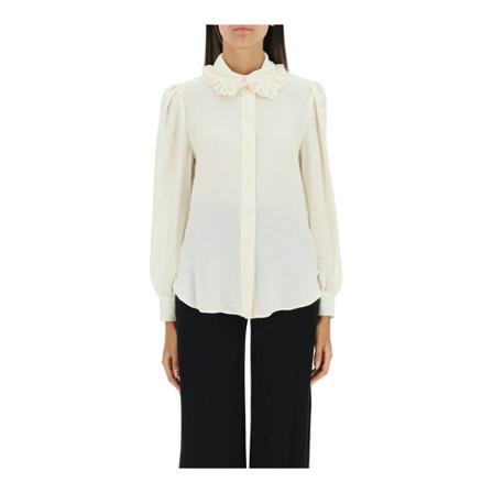 Chloé Shirts Hvid, Dame Skjorter
