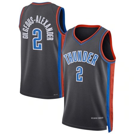 RU-2023 NBA City Edition-tröja OKC NO. 2 M, ny säsong