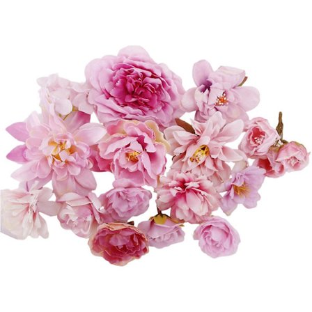 Koristeelliset Tekokukat Sekalainen Kukkapää Hyvälaatuiset Tekokukat Askarteluun ja Kodin Sisustukseen Tyyli 13