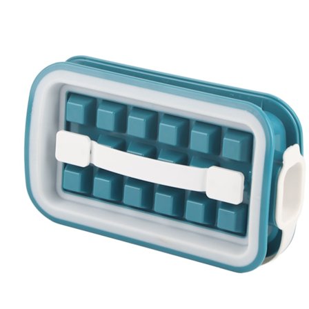 36-osainen taittuva jääpalamuotti, elintarvikelaatuinen silikoninen säilytysjäämuotti jääpalojen valmistukseen kotiin