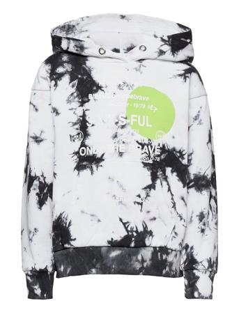 Smoony Over Sweat-Shirt Hoodie Multi/mönstrad Diesel