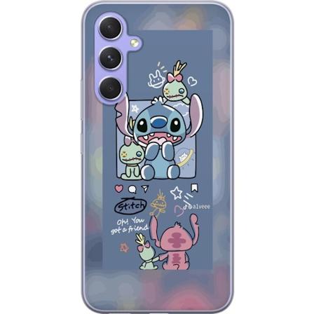 Samsung Galaxy A54 Gennemsigtig cover Stitch Venner