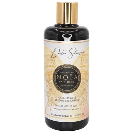 Black Seed Oil & Mud Shampoo - Detox Range - NOÏA HAIR - 500 ML