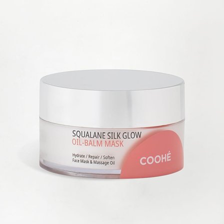 COOHÉ Squalane Silk Glow Oil-balm Mask, Skincare, Ansigtspleje, Ansigtsolie