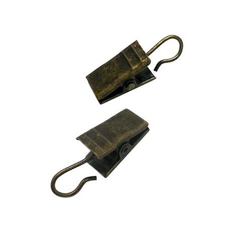 100 st metallgardinklämmor krokar ljushållarkrokar festdekorationer