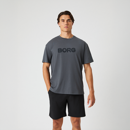 Björn Borg Borg Gym Oversized T-shirt Grå