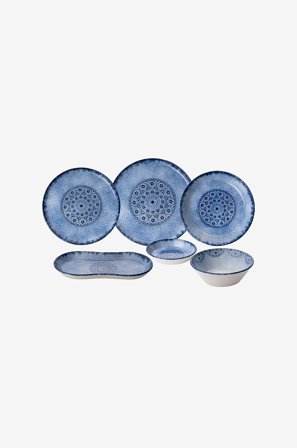 Hermia - Middagssett - Dian (27 deler) - Blå - Servise sett - Fra Homeroom