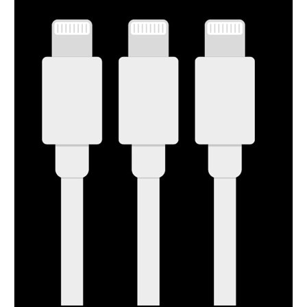 USB laddare iPHONE KABEL x2 lightning