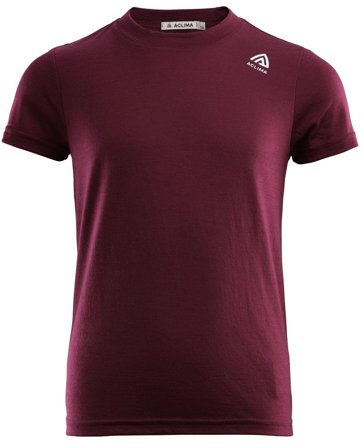 Aclima Aclima LightWool T-Shirt Junior Zinfandel