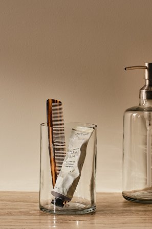 Jotex - Krus Transparent - ALEX - Kjøp Baderomstilbehør hos Jotex