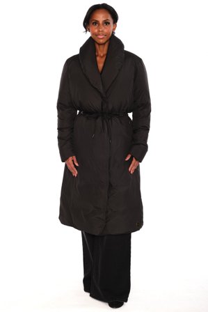 Hést Veda Coat Dame - Jet Black