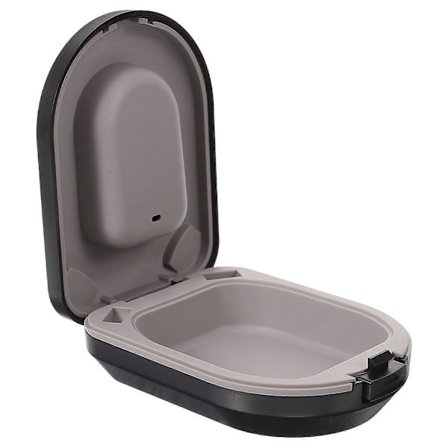 Kuulolaitteen suojakotelo, taskukokoinen, ulkokäyttöön sopiva kuulolaitteen pakkauslaatikko