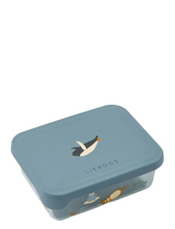 Liewood Ako Tritan Snack Box - Blue - ONE SIZE