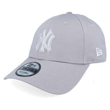 New Era - MLB Grå adjustable Keps - New York Yankees 9FORTY Gray Adjustable @ Hatstore