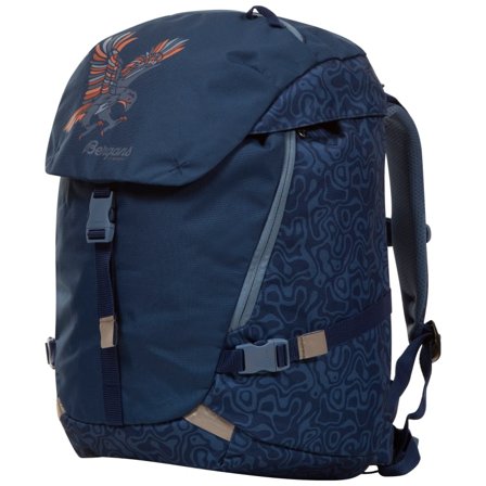 Bergans Aksla 24 Lid Children everyday backpacks Blue 24