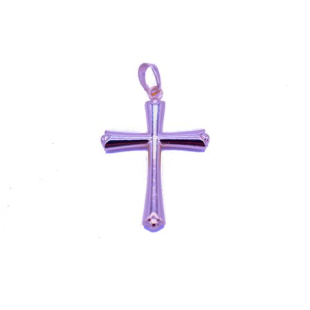 Guldfärgad kors medaljong