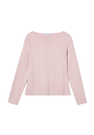 Wera Viskosjumper MARGOT Stickat Rosa L
