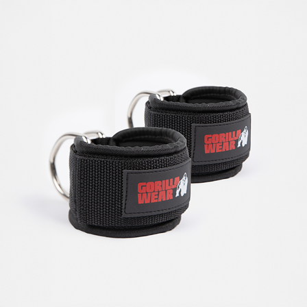 Gorilla Wear Gear Ankelremmer Svart