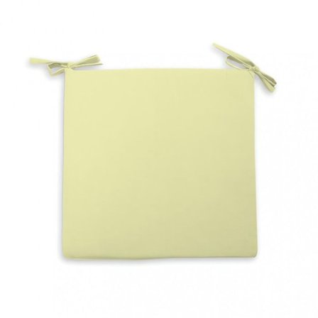 Uteserveringstyg över stol vattenavvisande 40x40X5 cm ALIX grön citron, av Soleil d'ocre