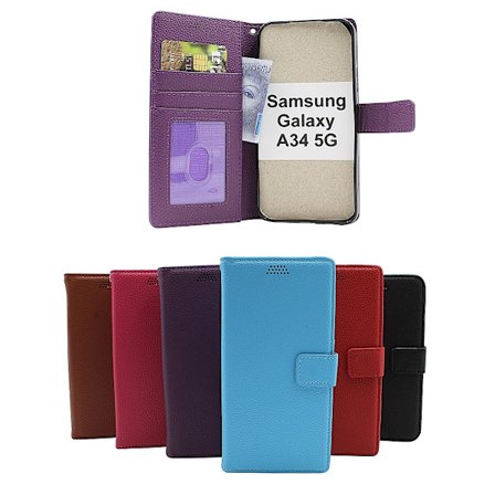 New Standcase Wallet Samsung Galaxy A34 5G