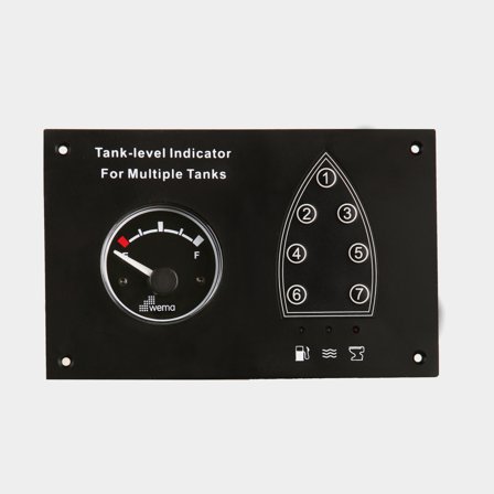 Multitankspanel 240-30 ohm svart