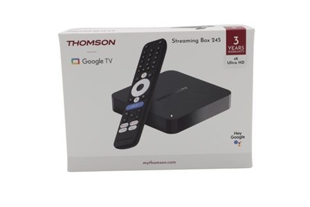 Thomson Streaming BOX: 4K UHD Google TV-modell 245