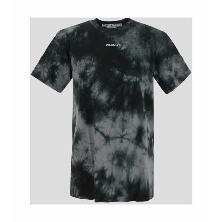 Off White, T-Shirts Zwart, Heren, Maat:L