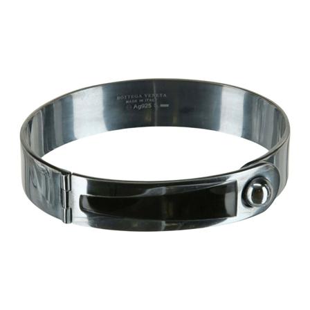 Bottega Veneta Vintage, Pre-owned Jewellery Grijs, Dames, Maat:S