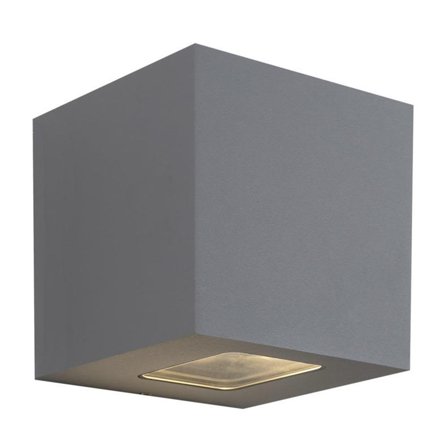 Hide-a-Lite Cube XL II Veggarmatur 3000 K, 1890 lm, 80°, 25 W, IP65 Grå, Belysning