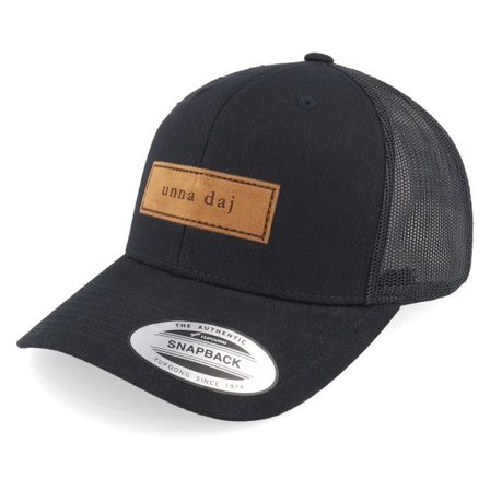 Iconic - Svart trucker Keps - Unna Daj Black Trucker @ Hatstore