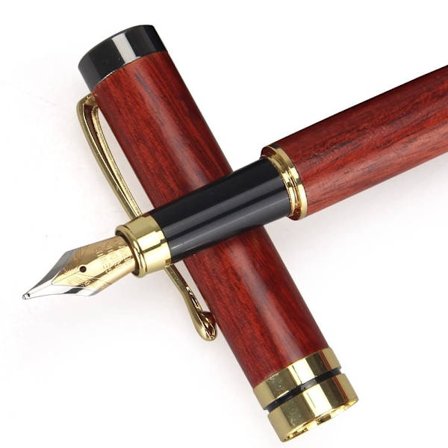 Pen Fyrfjederpen Sort Klassisk Pen