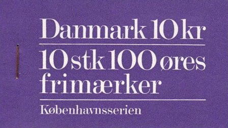 Danmark 1976 - AFA S19 - Postfrisk frimærkehæfte