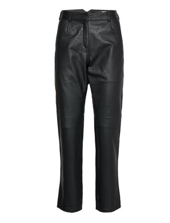 Deltona Disco Pants Trousers Leather Leggings/Byxor Svart MDK / Munderingskompagniet