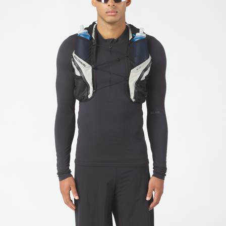 Salomon - Mochilas para running Bolsas y mochilas S/lab Adventure 20 Set - Black / White